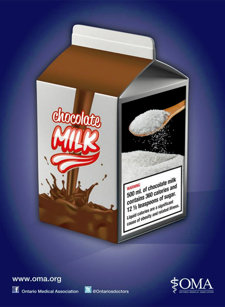 naljepnica na nezdravoj hrani naljepnica na nezdravoj hrani