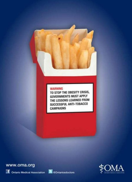 naljepnica na nezdravoj hrani naljepnica na nezdravoj hrani