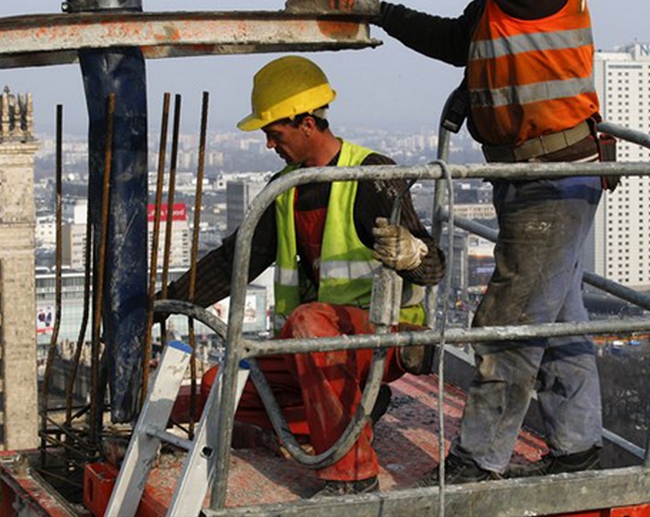 Radnici na građevini