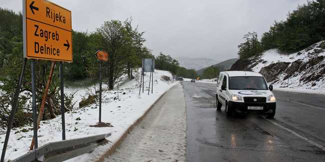 Snijeg u Hrvatskoj Snijeg u Hrvatskoj