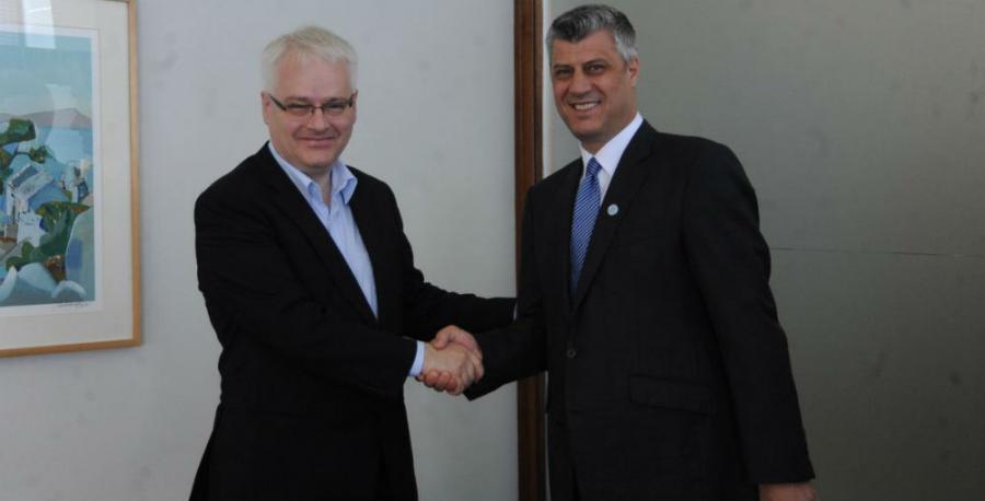  Hrvatska, Kosovo, Ivo Josipović, hashim Thaci, Region, Saradnja, EU, Srbija Josipović i Thaci: Hrvatska snažno podržava Kosovo, ali i ostale države regije, u euroatlantskim aspiracijama