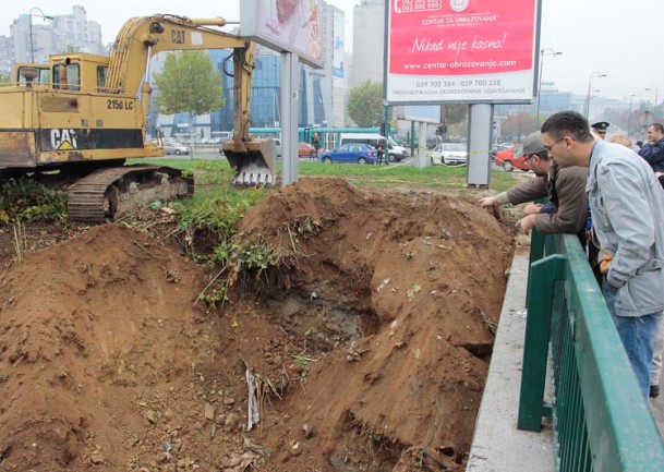 Na lokalitetu Bulevar Me&scaron;e Selimovića pronađeni posmrtni ostaci sarajevskih Srba?