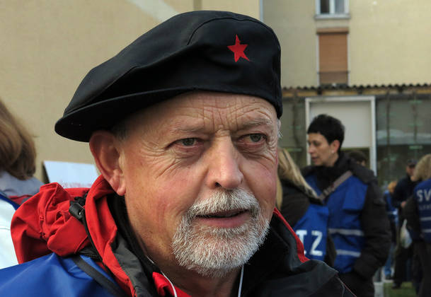 Protesti u Ljubljani, FOTO: Delo