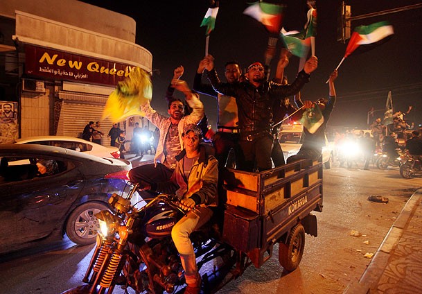 Palestinci slave pobjedu u Gazi