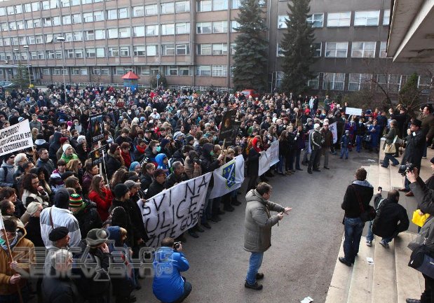 protesti protiv zagađenja u zenici