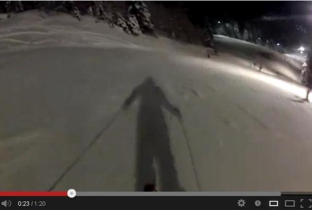 ski spust niz Bjela&scaron;nicu