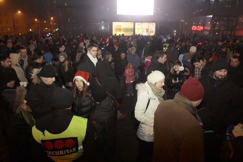Doček Nove 2013. u Sarajevu, foto: DEPO Portal
