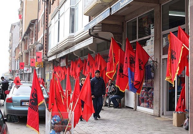 Kosovo - albanska zastava