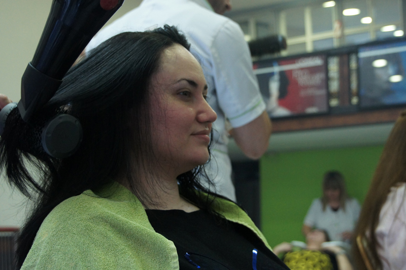 Na tretmanu u salonu M.&Scaron;abić