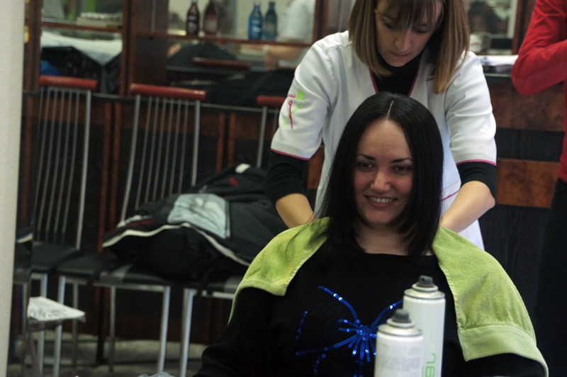 Na tretmanu u salonu M.&Scaron;abić