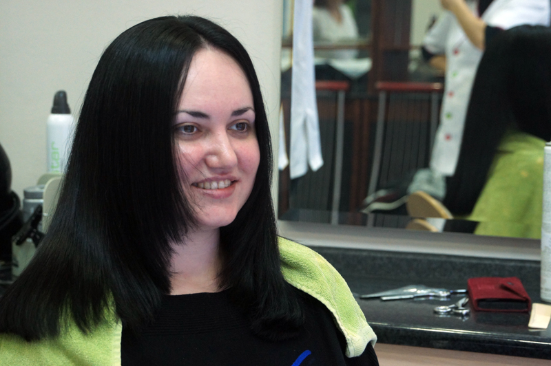 Na tretmanu u salonu M.&Scaron;abić