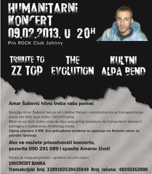 Amar &Scaron;abanović humanitarna svirka