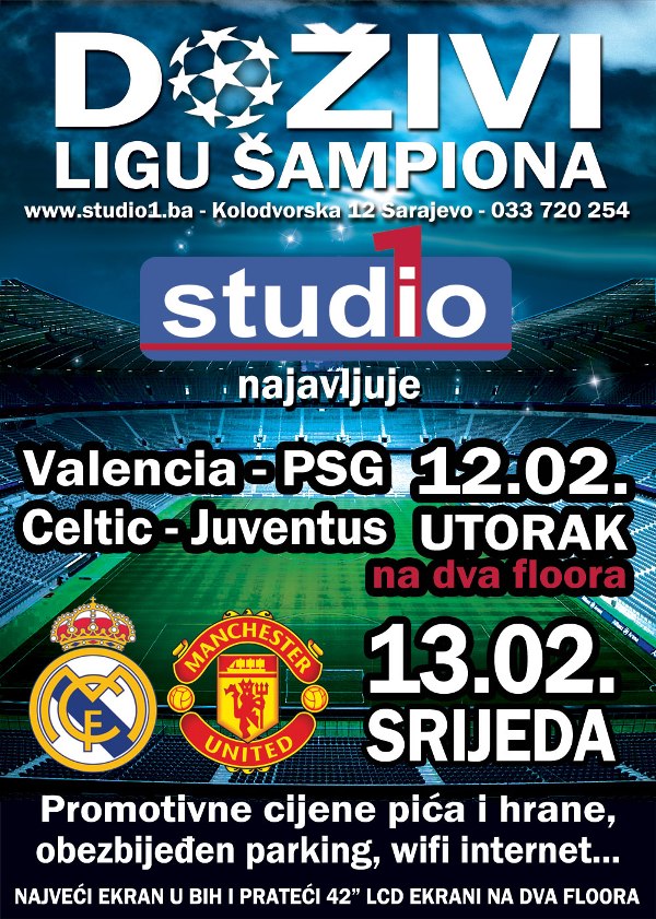 liga prvaka u klubu studio1 liga prvaka u klubu studio1