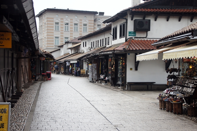 Pusta ki&scaron;na nedjelja u Sarajevu