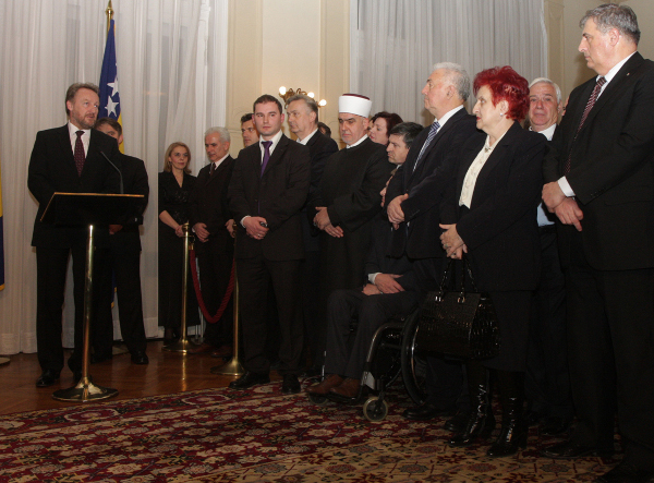 Prijem u Predsjedni&scaron;tvu BiH za Dan nezavisnosti