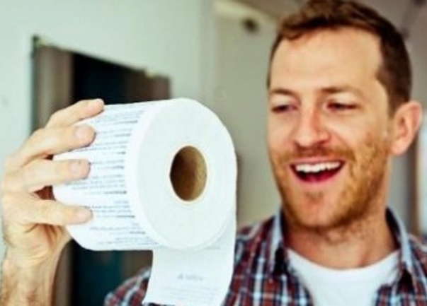 biblija toalet papir