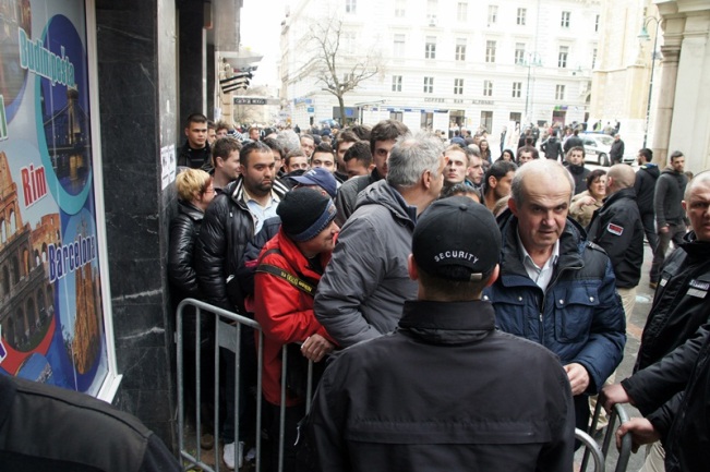 Prodaja karata za utakmicu BiH-Grčka/ Foto: DEPO PORZAL