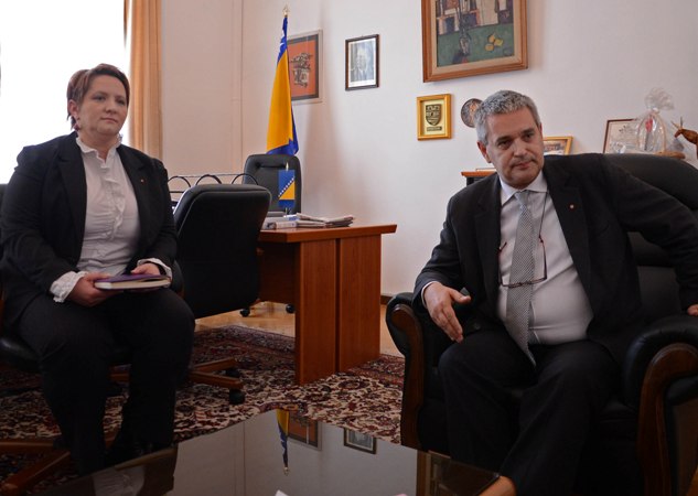 Sabina Dervišević s Pudarićem Sabina Dervišević s Pudarićem