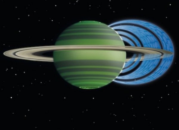 ki&scaron;a na Saturnu