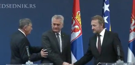 radmanović i izetbegović kod nikolića radmanović i izetbegović kod nikolića