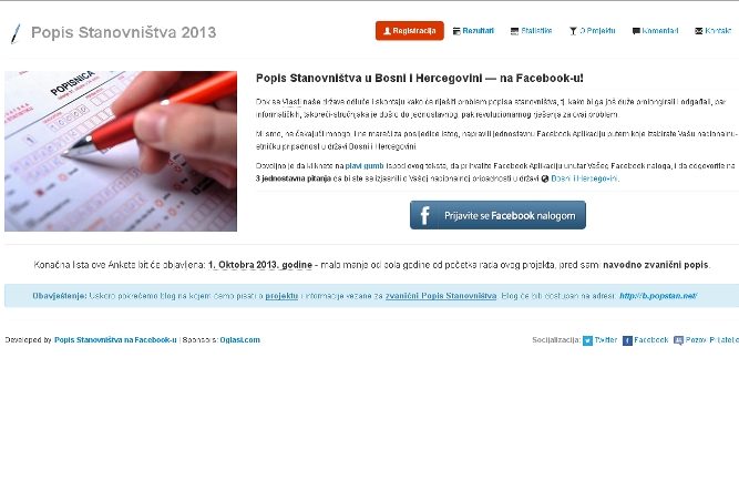 popis stanovni&scaron;tva_Facebook akcija