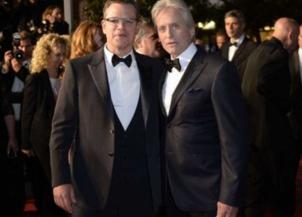 matt damon i michael douglas matt damon i michael douglas