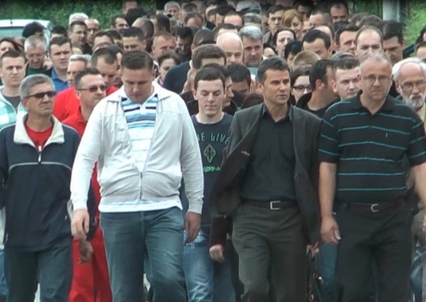 Cimos - protest radnika Cimos - protest radnika