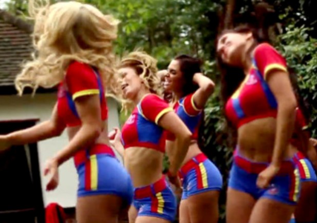 crystal palace navijačice crystal palace navijačice