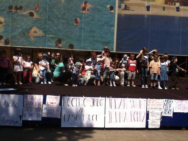 Tuzla protest JMBG Tuzla protest JMBG