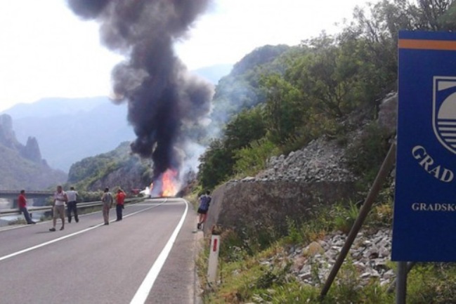 Nesreća kod Jablanice/ facebook Nesreća kod Jablanice/ facebook