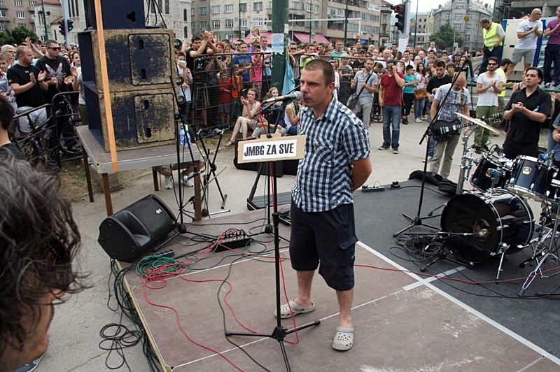 Veliki protestni koncert za JMBG/Foto: Depo Portal