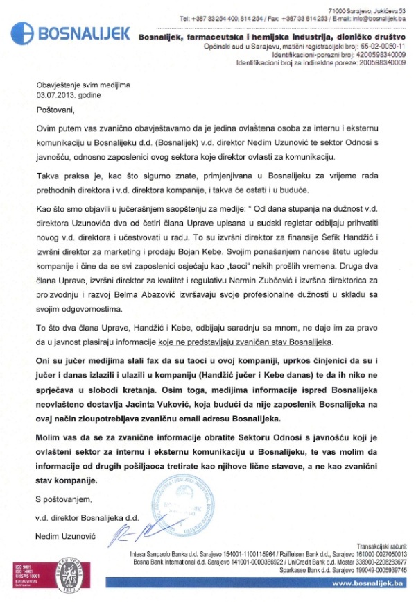 Bosnalijek_saop&scaron;tenje