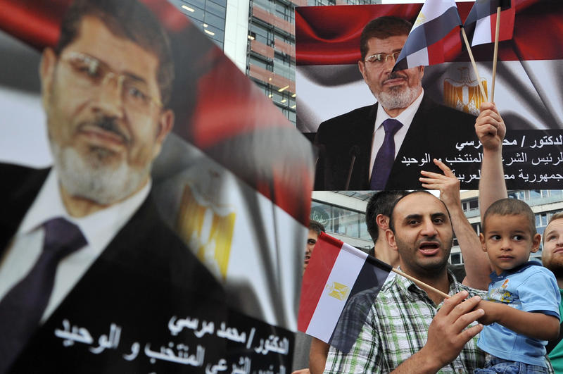 Miting podr&scaron;ke Mohamedu Morsiju u Sarajevu/ Foto: Anadolija