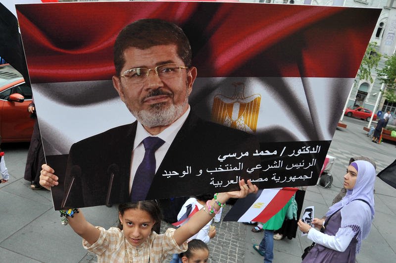 Miting podr&scaron;ke Mohamedu Morsiju u Sarajevu/ Foto: Anadolija