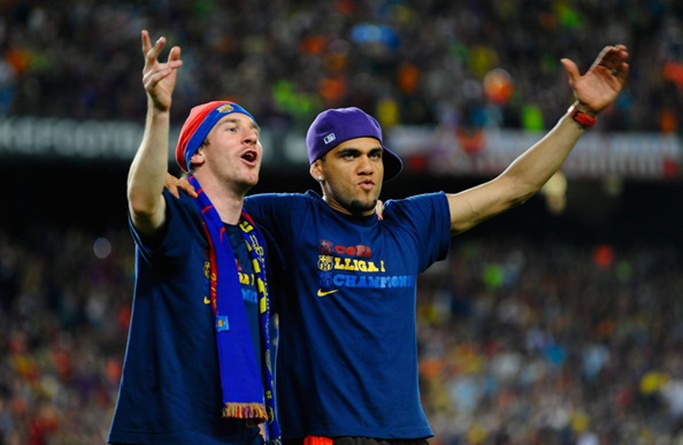 dani alves i messi dani alves i messi