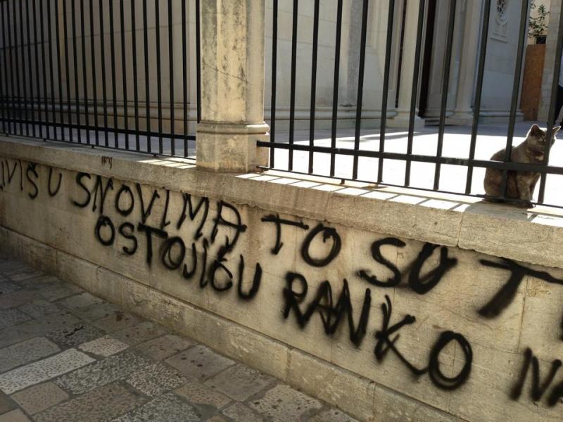 grafiti u Dubrovniku grafiti u Dubrovniku