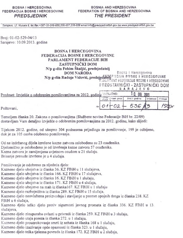 Spisak zatvorenika koje je pomilovao Ž.Budimir Spisak zatvorenika koje je pomilovao Ž.Budimir