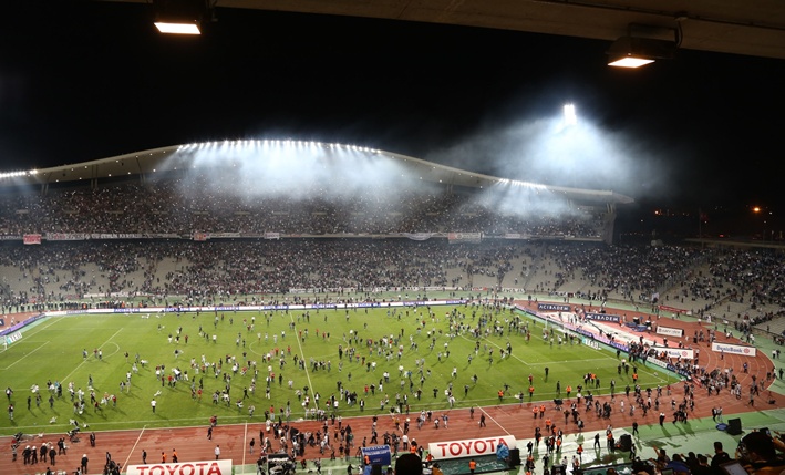 navijači upali na teren u Turskoj navijači upali na teren u Turskoj