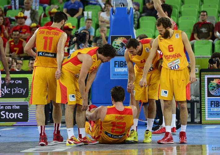 Hrvatska protiv &Scaron;panije na Eurobasketu