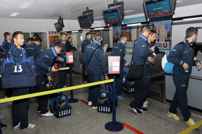 Zmajevi otputovali za Litvaniju/ Foto: Anadolija Zmajevi otputovali za Litvaniju/ Foto: Anadolija