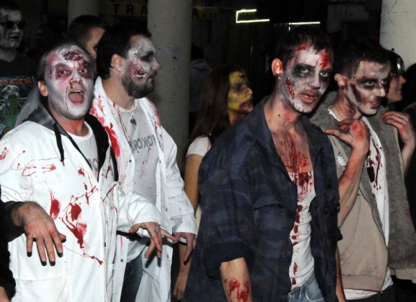 Zombiji pro&scaron;etali Beogradom/ Foto: Anadolija