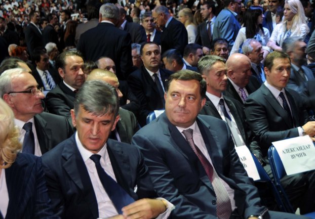 Dodik u Beogradu na proslavi godi&scaron;njice SNS-a/ Foto: Anadolija
