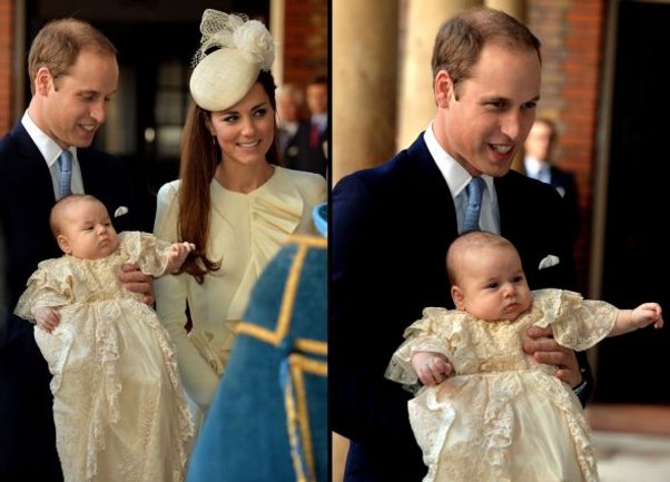 kr&scaron;tenje princa Georgea