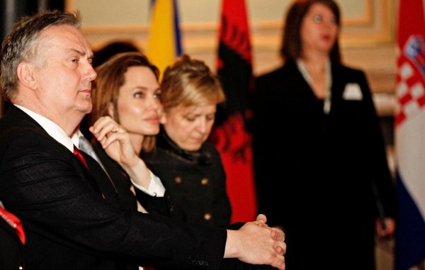 Zlatko Lagumdžija i Angelina Jolie