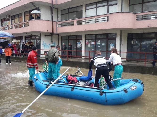 Doboj pod vodom, maj 2014/ Foto: Facebook Doboj pod vodom, maj 2014/ Foto: Facebook