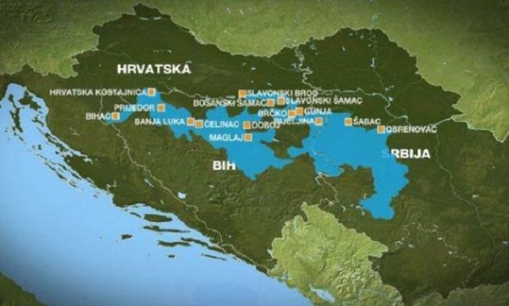 poplavljena regija mapa poplavljena regija mapa