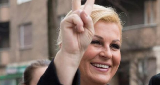 Hrvatska predsjednica je i vatrena navijačica: Evo kako ona prati nogometne utakmice...