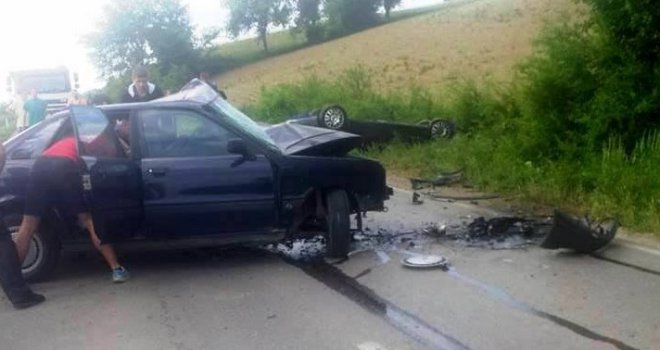 Dvije saobraćajne nesreće u Vogošći, jedna osoba povrijeđena
