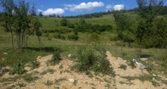 Na brdu Žuč ekshumirani kompletni posmrtni ostaci jedne žrtve