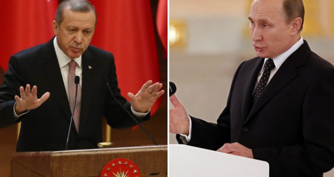 Nakon incidenta sa ruskim vojnim avionom: Erdogan zahtijeva razgovor sa Putinom